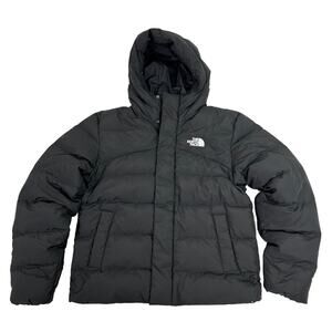 NWT Men's North Face Baltic Hoodie Insulated 600-Down Puffer Jacket Black M J6